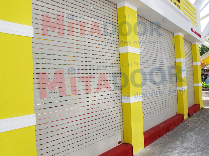 Cửa cuốn nhôm Mitadoor SD5231 khả năng chịu lực cao Cửa cuốn nhôm Mitadoor SD5231 khả năng chịu lực cao