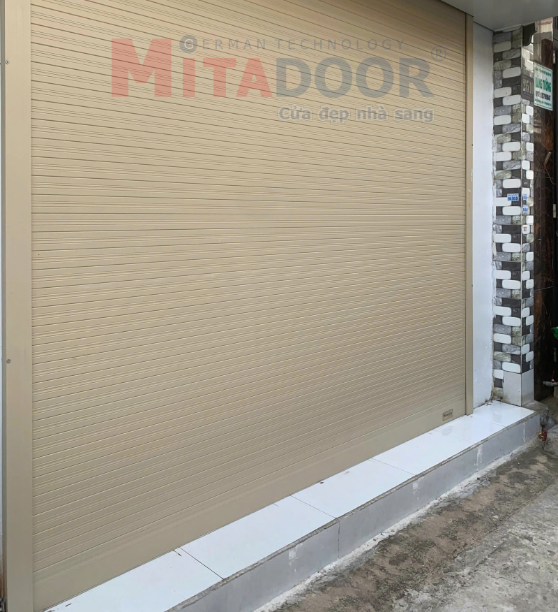 Cửa cuốn nhôm Khe thoáng Mitadoor MT609R Cửa cuốn nhôm Khe thoáng Mitadoor MT609R