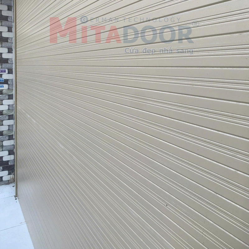 Cửa cuốn nhôm Khe thoáng Mitadoor MT609R Cửa cuốn nhôm Khe thoáng Mitadoor MT609R