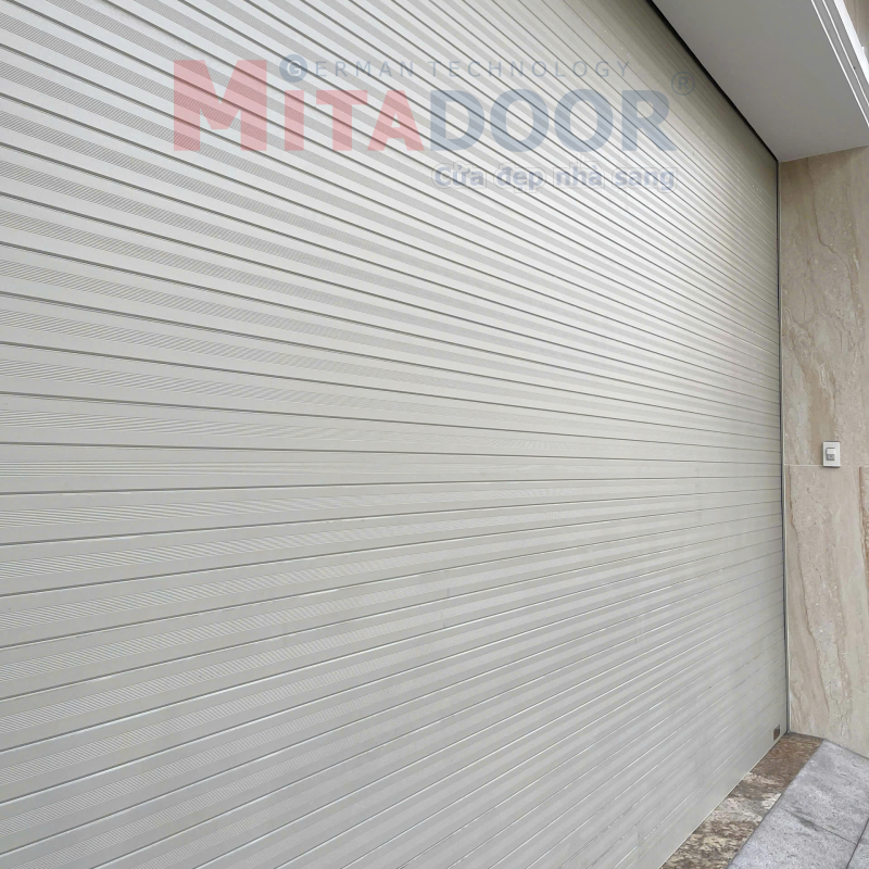 Cửa cuốn nhôm khe thoáng Mitadoor MT612R Cửa cuốn nhôm khe thoáng Mitadoor MT612R