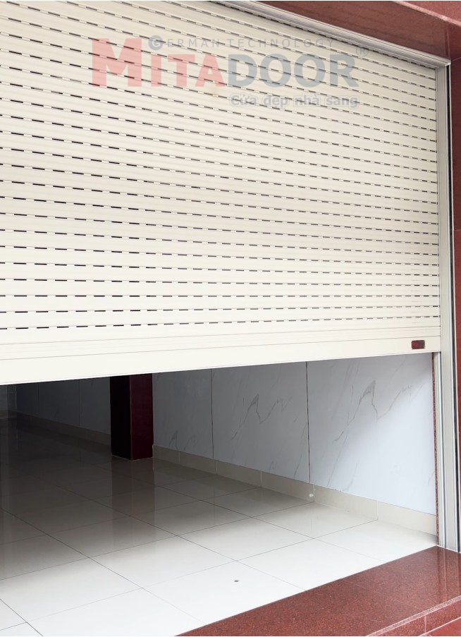 Nan cửa cuốn nhôm khe thoáng Mitadoor MT512 Nan cửa cuốn nhôm khe thoáng Mitadoor MT512