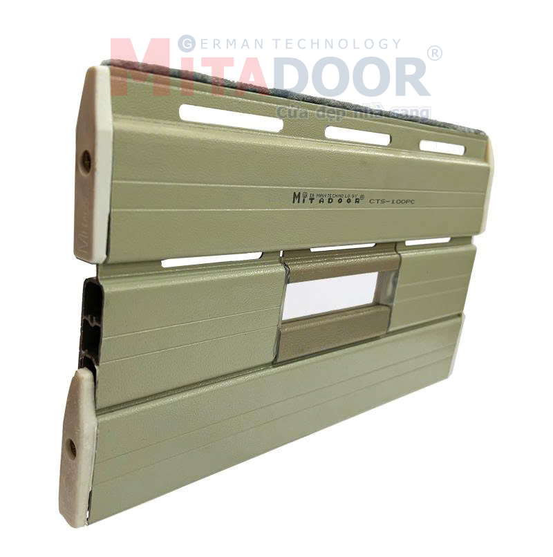 Nan cửa cuốn nhôm Mitadoor CTS-100PC Nan cửa cuốn nhôm Mitadoor CTS-100PC