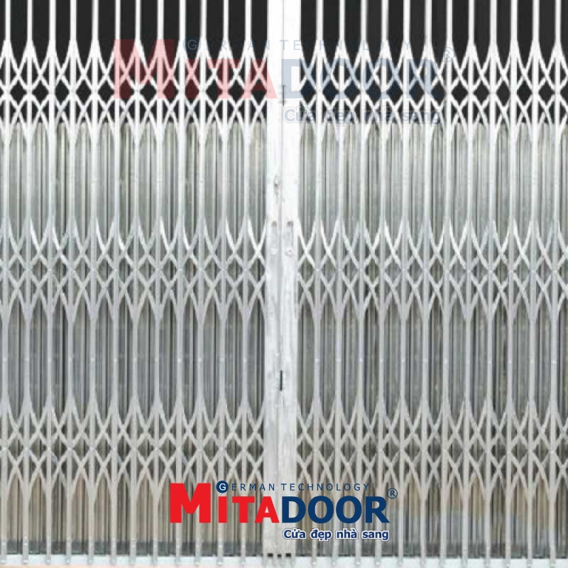 Cửa kéo inox Mitadoor Cửa kéo inox Mitadoor
