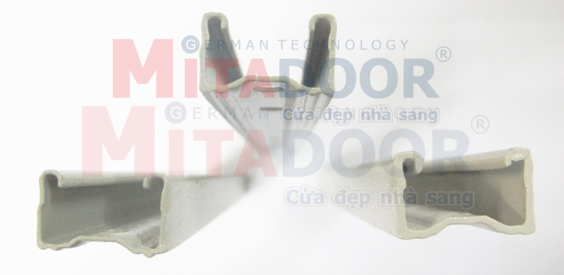 U cửa kéo Mitadoor làm bằng thép sơn tĩnh điện U cửa kéo Mitadoor làm bằng thép sơn tĩnh điện