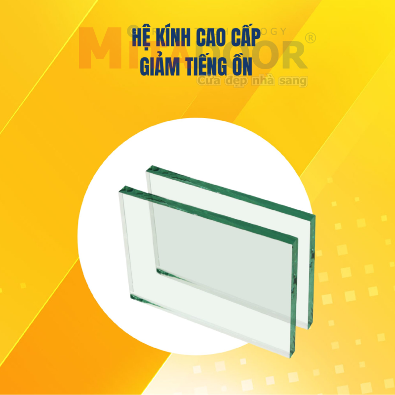 Hệ kính cao cấp – Giải pháp giúp giảm tiếng ồn hiệu quả cho không gian yên tĩnh