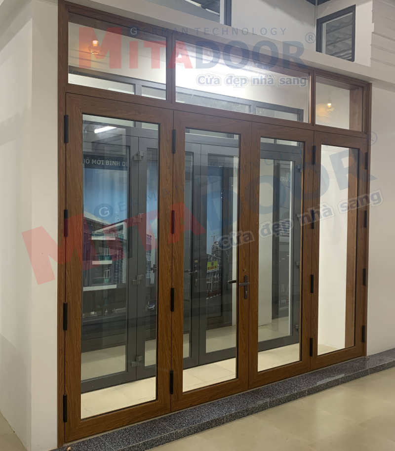 Cửa nhôm kính Super Mitadoor bản 210 cách âm, cách nhiệt và chống thấm hiệu quả Cửa nhôm kính Super Mitadoor bản 210 cách âm, cách nhiệt và chống thấm hiệu quả