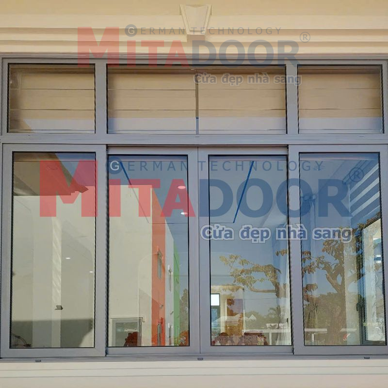 Cửa sổ mở lùa hệ nhôm Mitadoor DP êm nhẹ, an toàn với chi phí tối ưu Cửa sổ mở lùa hệ nhôm Mitadoor DP êm nhẹ, an toàn với chi phí tối ưu