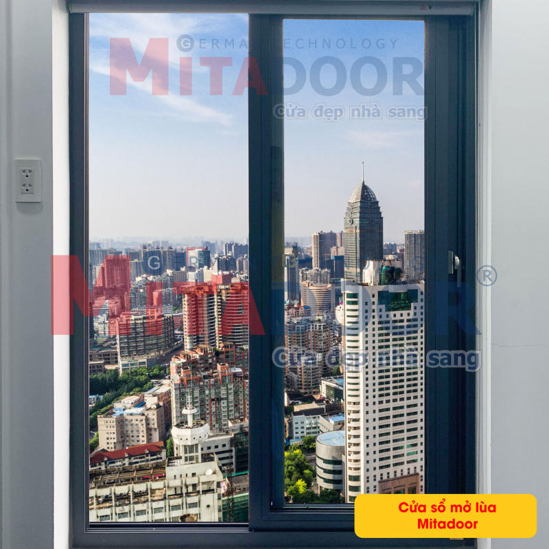Cửa sổ mở lùa Mitadoor cao cấp, nâng tầm không gian cho ngôi nhà