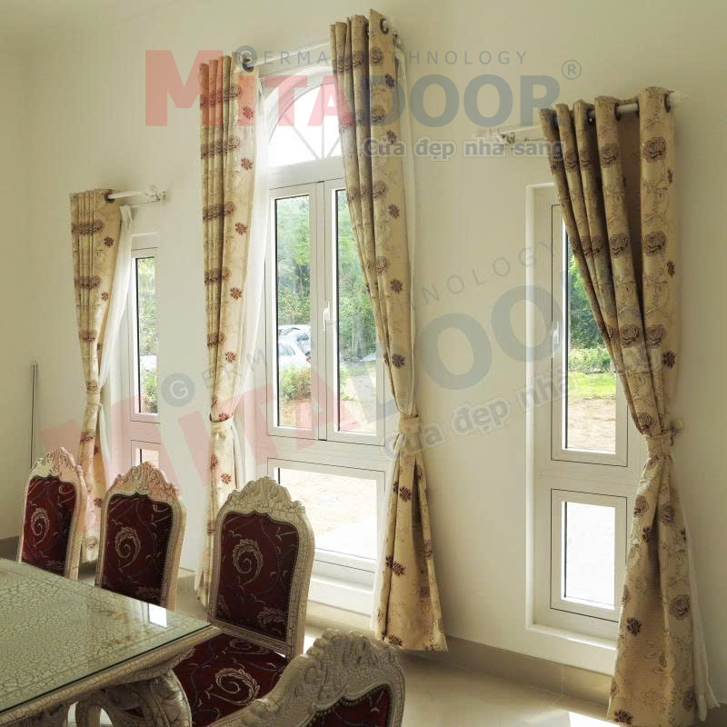 Cửa sổ mở quay hệ nhôm Mitadoor cao cấp, thiết kế linh hoạt Cửa sổ mở quay hệ nhôm Mitadoor cao cấp, thiết kế linh hoạt