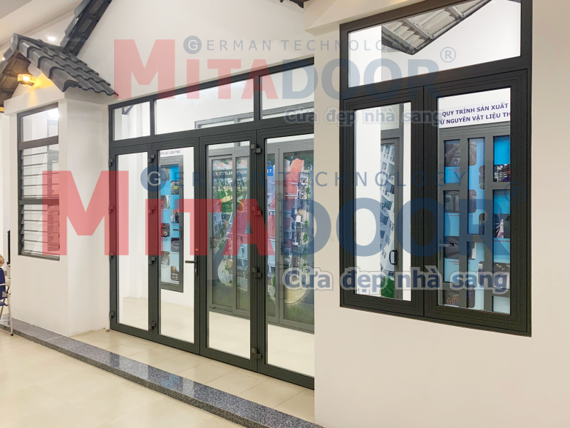 Cửa sổ mở quay hệ nhôm Mitadoor DP thẩm mỹ, an toàn với chi phí tối ưu Cửa sổ mở quay hệ nhôm Mitadoor DP thẩm mỹ, an toàn với chi phí tối ưu
