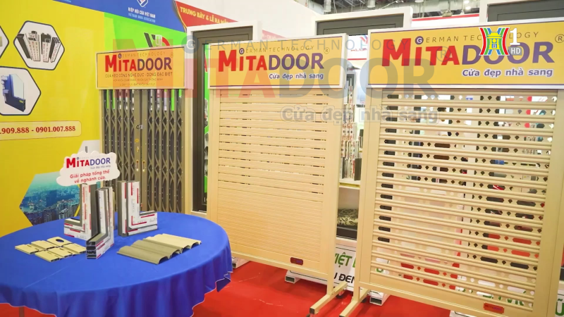 Gian hàng của Mitadoor tại Đại hội lần này Gian hàng của Mitadoor tại Đại hội lần này