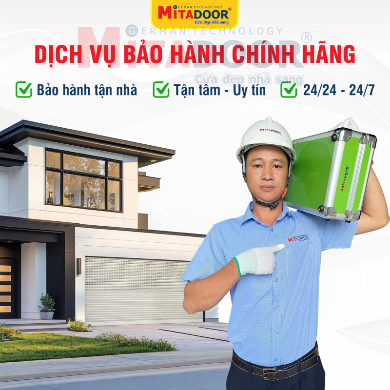Dịch vụ bảo hành sản phẩm cửa Mitadoor chính hãng giúp Quý Khách hàng yên tâm trong quá trình sử dụng Dịch vụ bảo hành sản phẩm cửa Mitadoor chính hãng giúp Quý Khách hàng yên tâm trong quá trình sử dụng