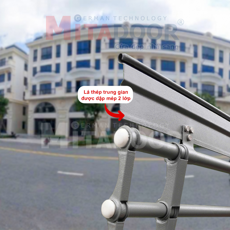 Lá thép trung gian dập mép 2 lớp tăng cường độ cứng cho cửa Lá thép trung gian dập mép 2 lớp tăng cường độ cứng cho cửa
