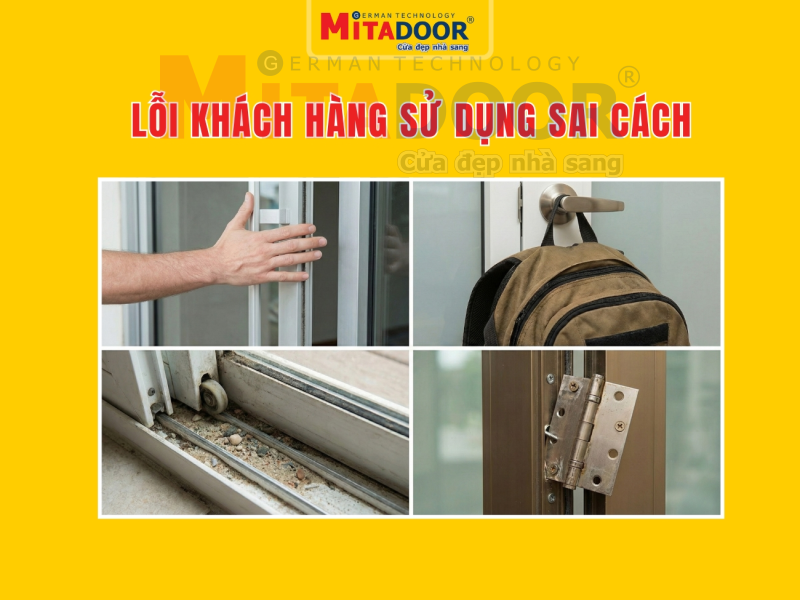Lỗi khách hàng sử dụng sai cách Lỗi khách hàng sử dụng sai cách