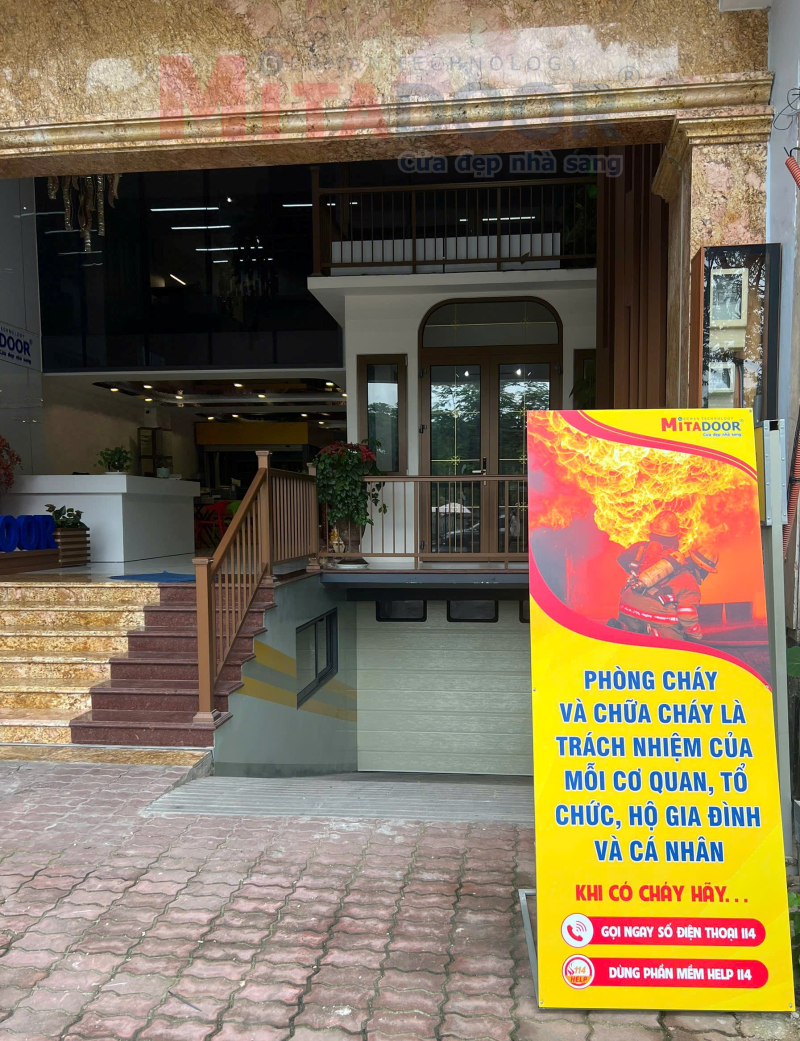 Mitadoor chung tay hưởng ứng Ngày Toàn dân Phòng cháy, Chữa cháy