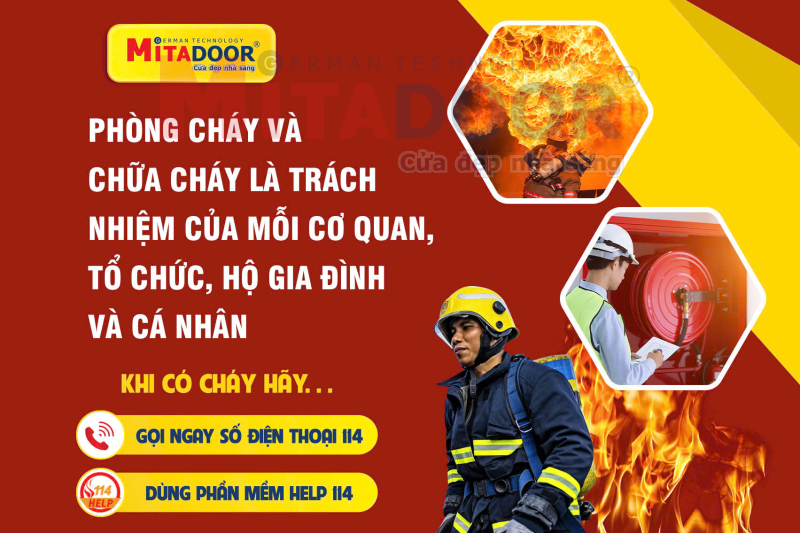 Phòng cháy và chữa cháy là trách nhiệm của mỗi cơ quan, tổ chức, hộ gia đình và cá nhân