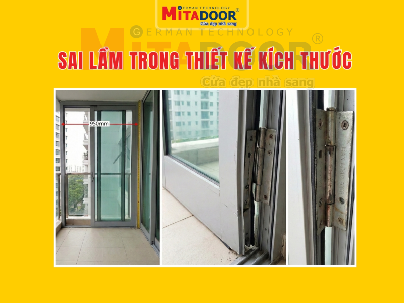 Sai lầm trong thiết kế kích thước Sai lầm trong thiết kế kích thước