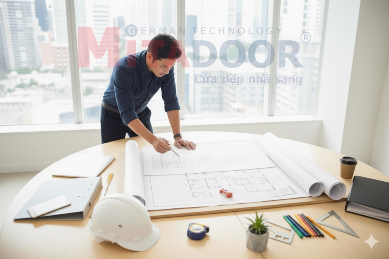Chọn cửa ở giai đoạn thiết kế bản vẽ kiến tr&uacute;c