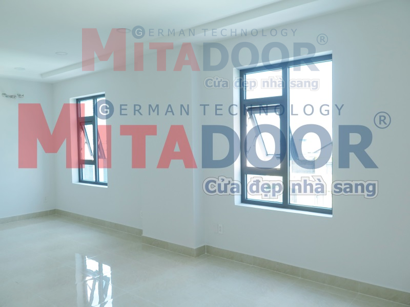 Cửa sổ mở hất hệ nh&ocirc;m Mitadoor DP thẩm mỹ với chi ph&iacute; tối ưu