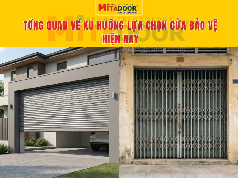 Xu hướng lựa chọn cửa kéo hay cửa cuốn để bảo vệ mặt tiền ngôi nhà Xu hướng lựa chọn cửa kéo hay cửa cuốn để bảo vệ mặt tiền ngôi nhà