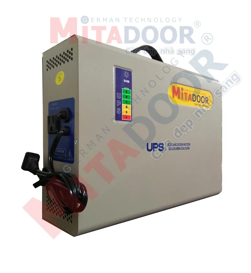 B&igrave;nh lưu điện Mitadoor th&ocirc;ng dụng, ph&ugrave; hợp nhiều d&ograve;ng cửa cuốn