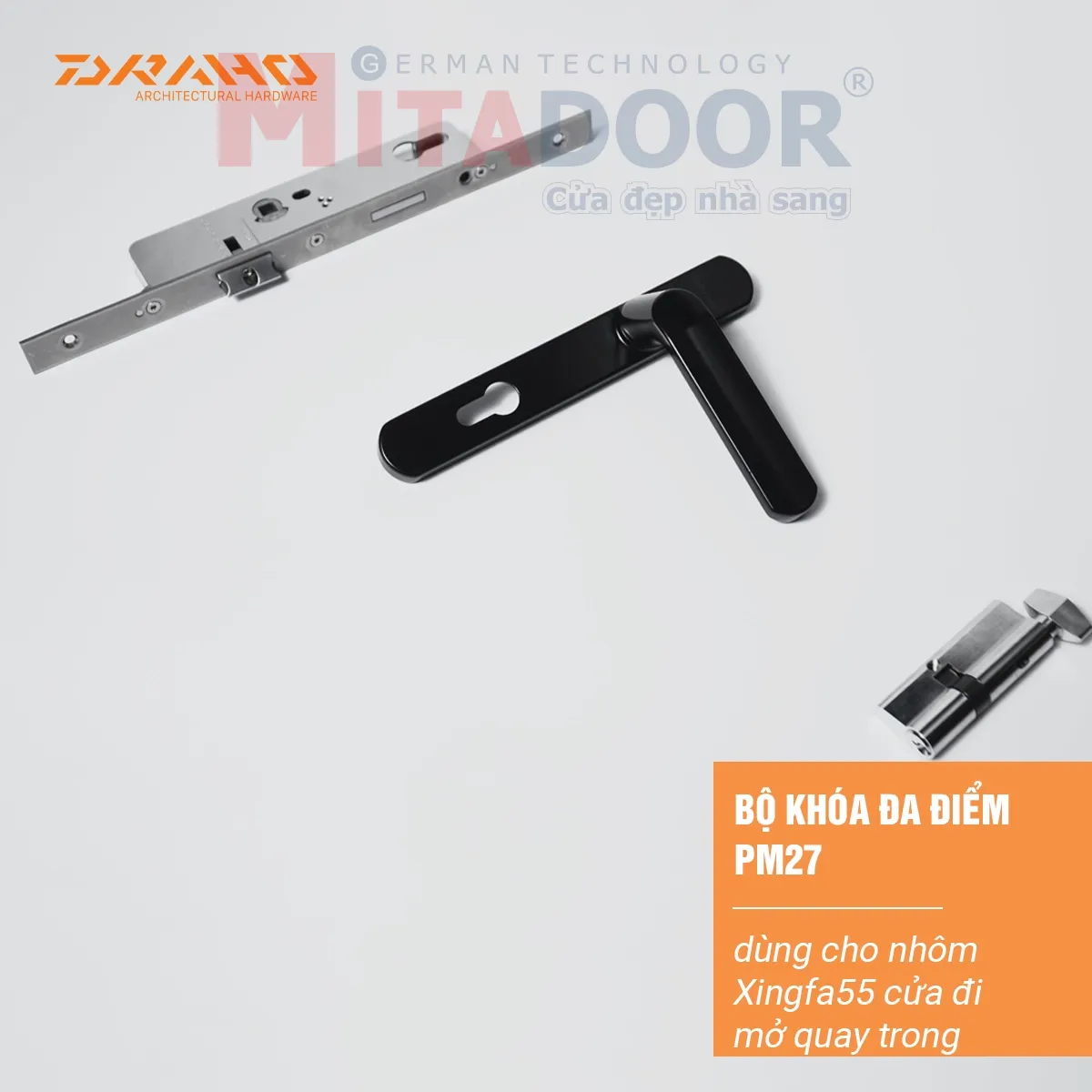 Kh&oacute;a đa điểm Draho n&acirc;ng cao an to&agrave;n