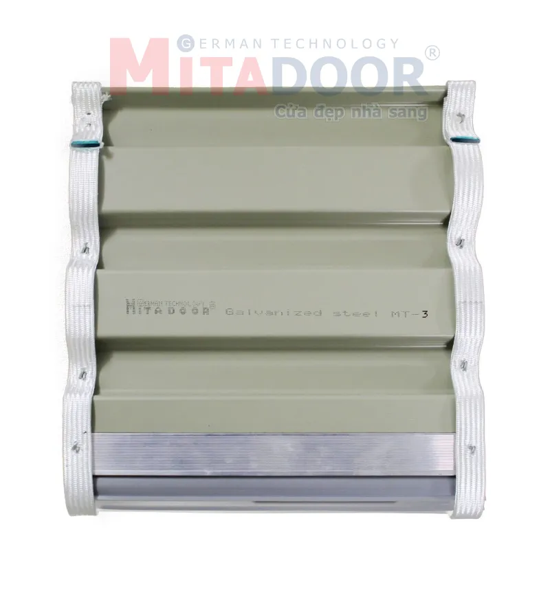 Bề mặt nan cửa cuốn tấm liền MT3