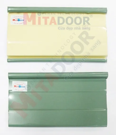 Lá cửa kéo tole Mitadoor mạ màu