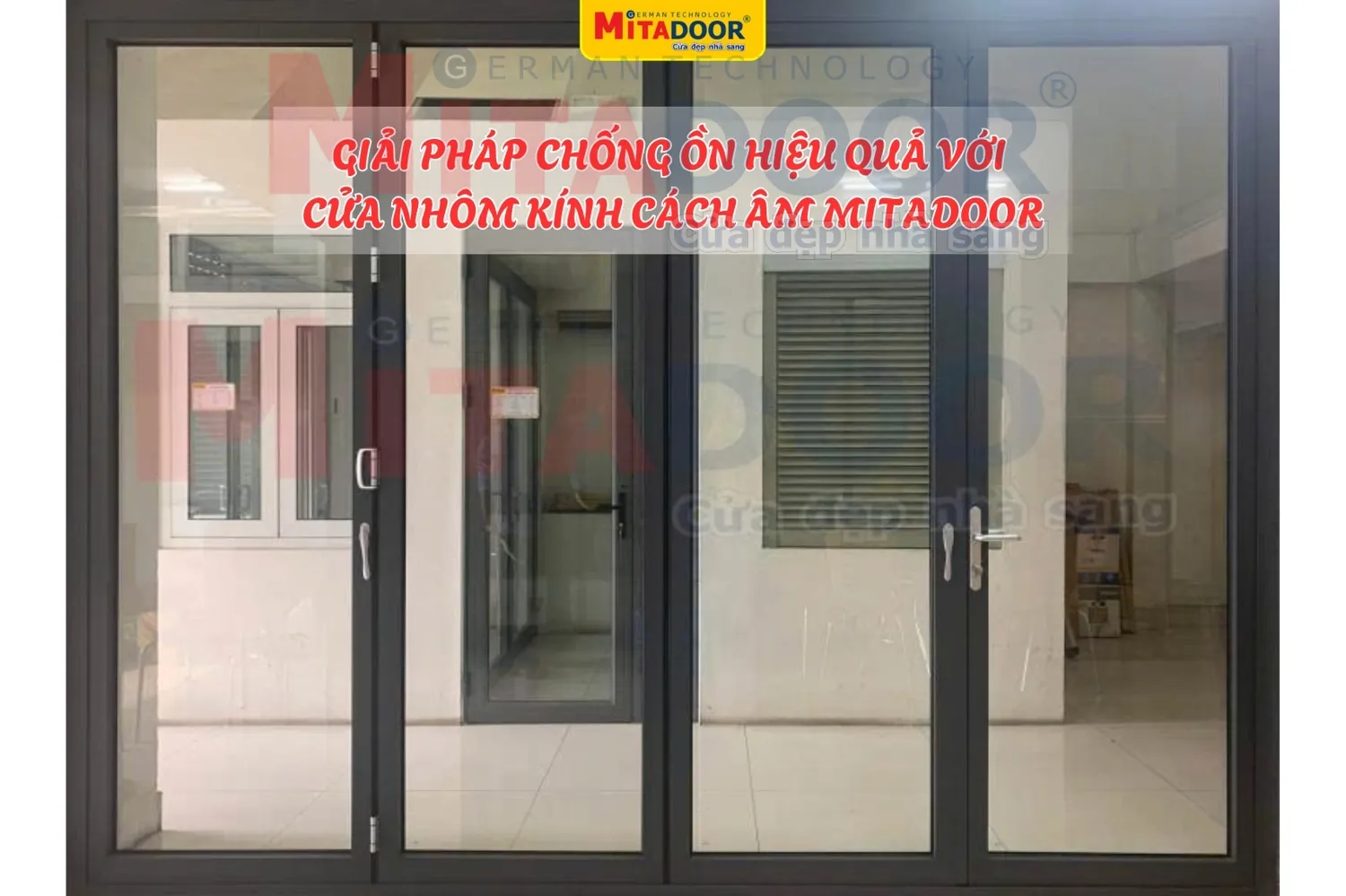 Cửa nh&ocirc;m k&iacute;nh c&aacute;ch &acirc;m l&agrave; từ kh&oacute;a được nhiều chủ đầu tư t&igrave;m kiếm hiện nay