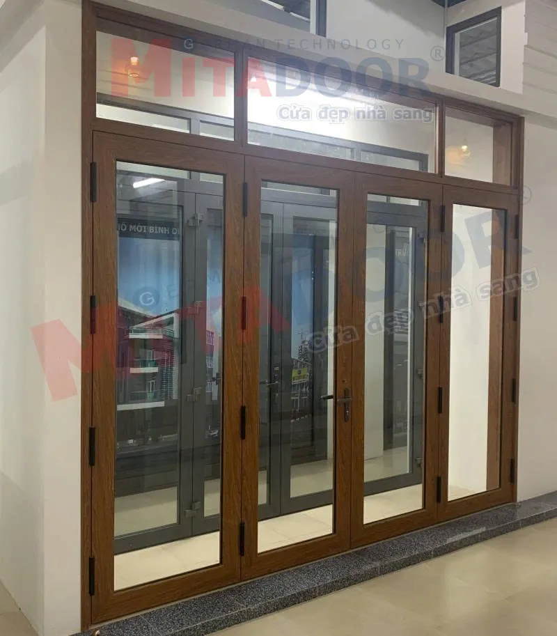 Nhắc đến cửa nh&ocirc;m k&iacute;nh c&aacute;ch &acirc;m, c&aacute;ch nhiệt v&agrave; chống thấm hiệu quả kh&ocirc;ng thể bỏ qua Super Mitadoor bản 210