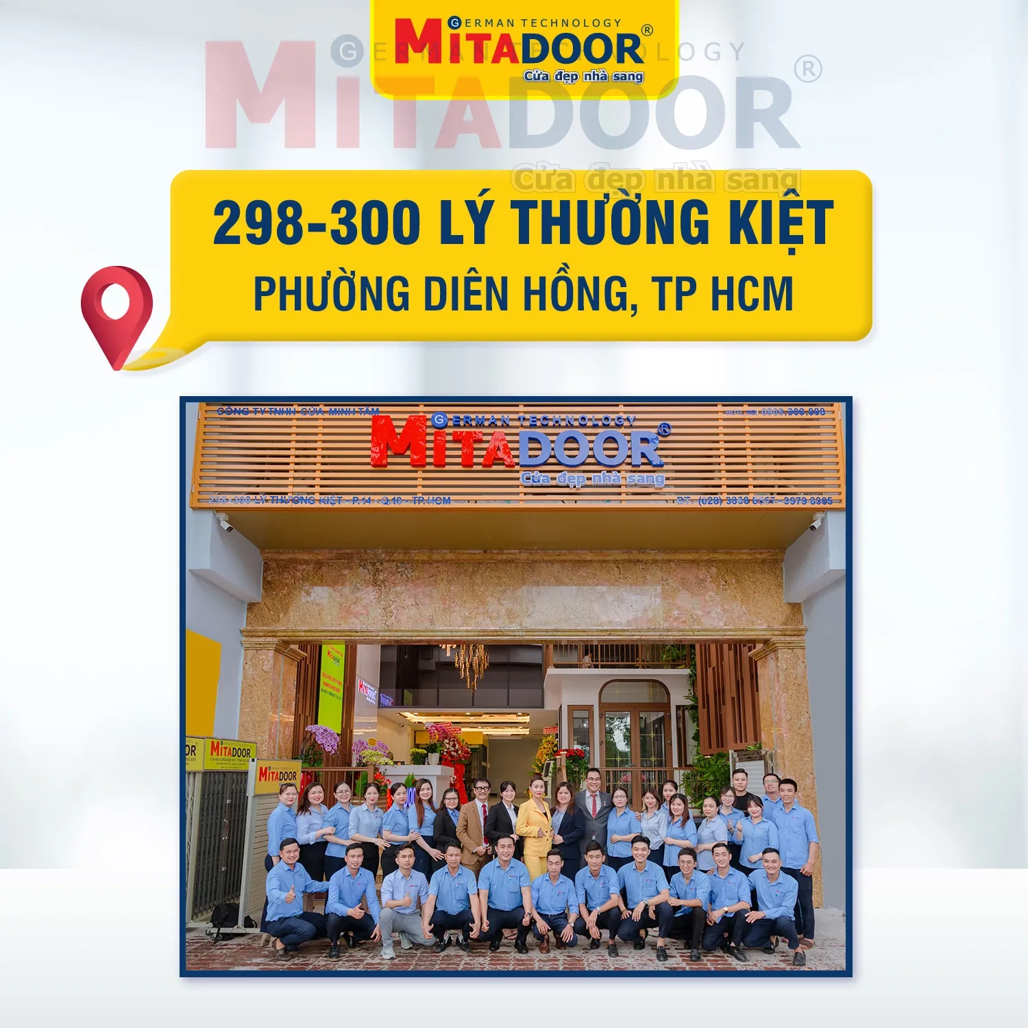 Mitadoor với hơn 30 năm kinh nghiệm cung cấp to&agrave;n diện c&aacute;c giải ph&aacute;p về cửa uy t&iacute;n, chất lượng