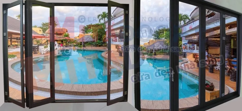 Cửa đi xếp trượt Mitadoor ch&iacute;nh h&atilde;ng d&agrave;nh cho mặt tiền - Giải ph&aacute;p mở rộng kh&ocirc;ng gian hiệu quả