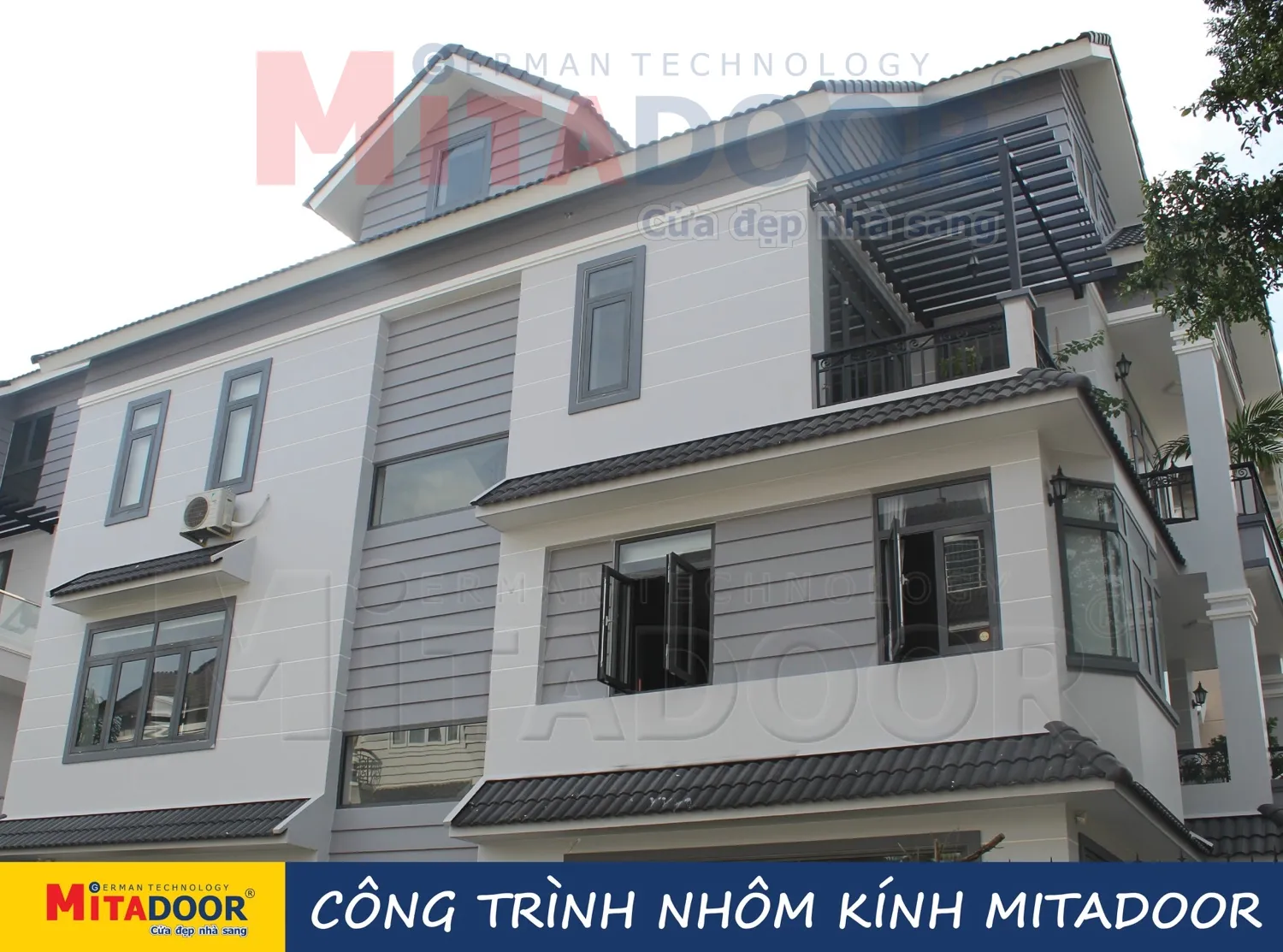 Tôn vinh vẻ đẹp kiến trúc hiện đại với giải pháp thi công cửa nhôm kính Quận 7 đồng bộ