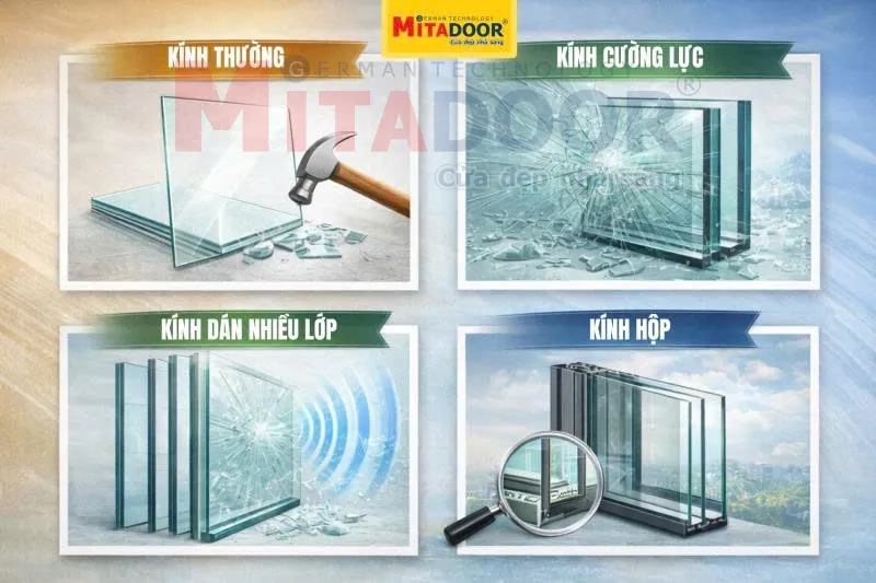 T&ugrave;y theo nhu cầu v&agrave; chi ph&iacute; đầu tư, gia chủ sẽ chọn loại k&iacute;nh ph&ugrave; hợp