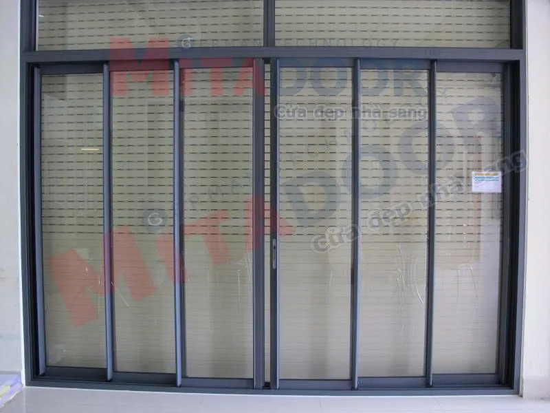 Cửa l&ugrave;a 3 ray ST96 c&aacute;ch &acirc;m, c&aacute;ch nhiệt, chống ồn hiệu quả