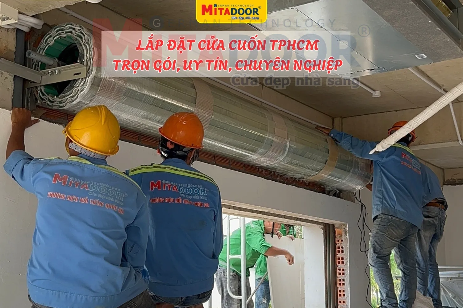 Mitadoor là đơn vị lắp đặt cửa cuốn uy tín tại TP. HCM, được nhiều khách hàng đánh giá cao bởi chất lượng sản phẩm cùng chế độ hậu mãi tận tâm, chuyên nghiệp