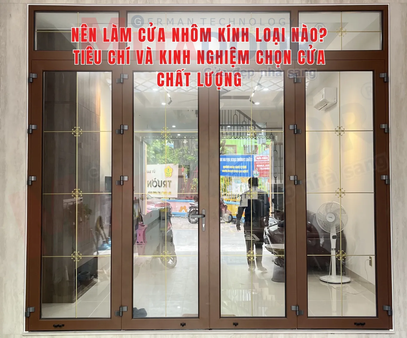 N&ecirc;n l&agrave;m cửa nh&ocirc;m k&iacute;nh loại n&agrave;o?