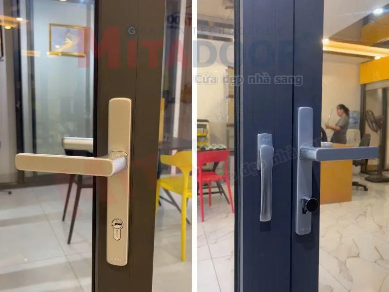 Hệ thống tay nắm v&agrave; kh&oacute;a chất lượng gi&uacute;p tăng cường an to&agrave;n cho ng&ocirc;i nh&agrave;
