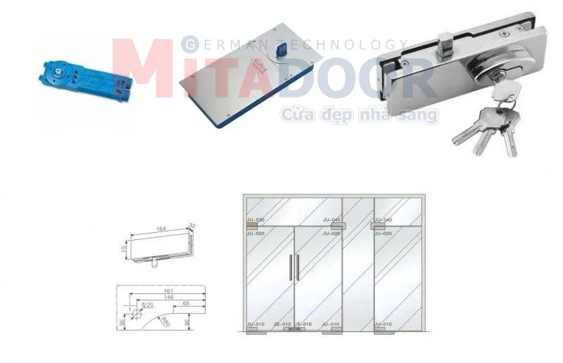 Phụ kiện VVP nhập khẩu bởi Mitadoor