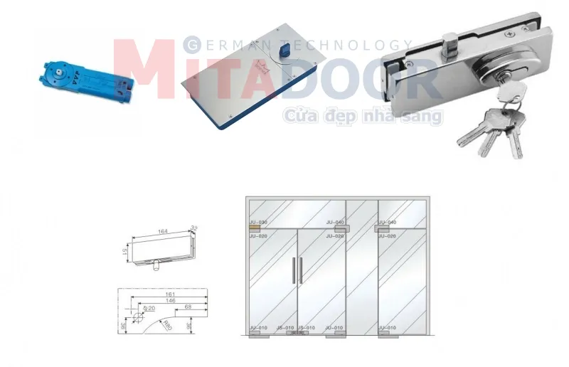 Phụ kiện VVP nhập khẩu bởi Mitadoor