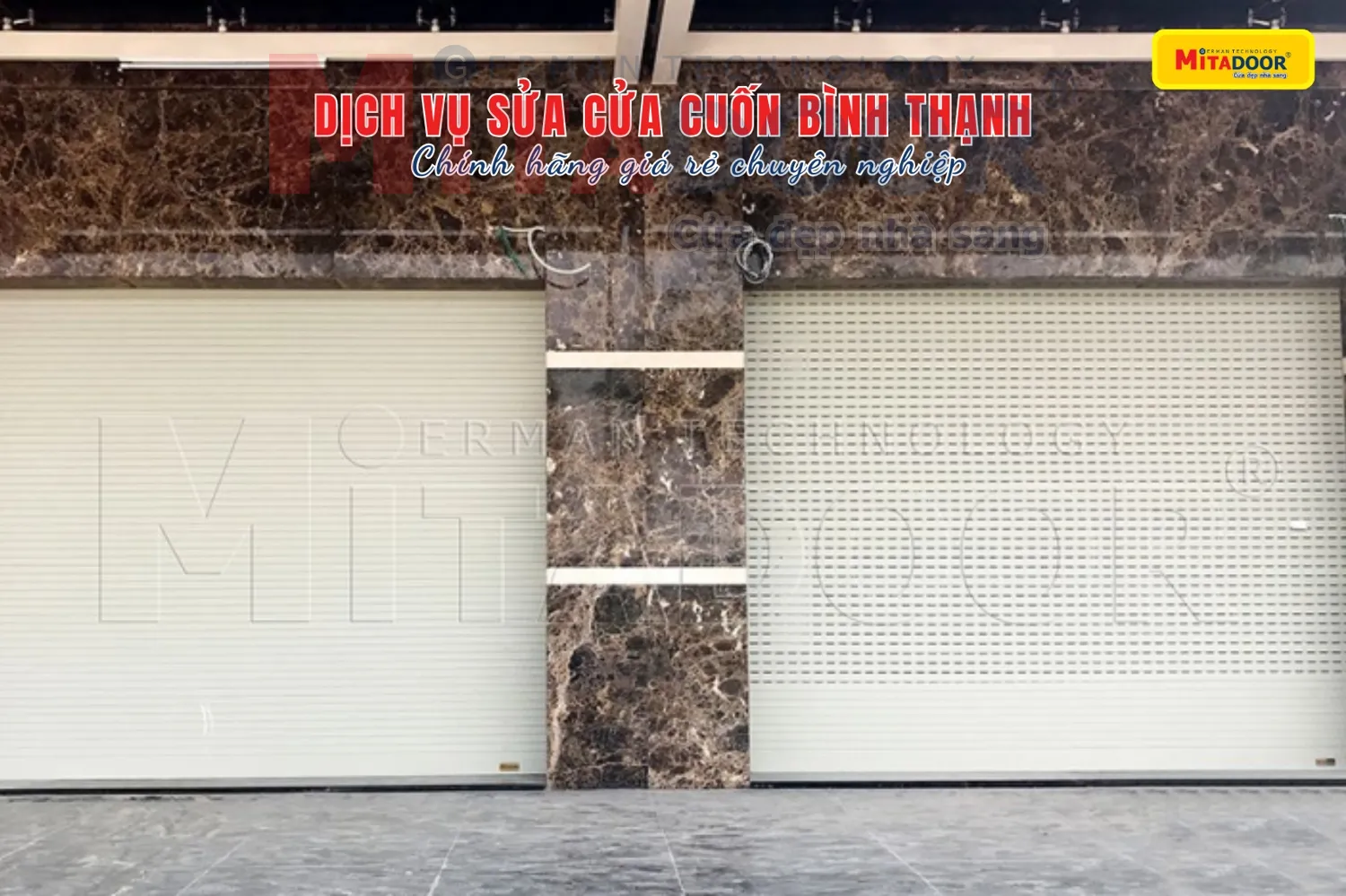 Dịch vụ sửa cửa cuốn Bình Thạnh uy tín, chính hãng, chuyên nghiệp, hỗ trợ 24/24