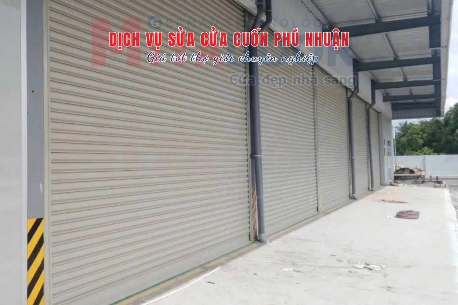 Dịch vụ sửa cửa cuốn Ph&uacute; Nhuận nhanh ch&oacute;ng, chuy&ecirc;n nghiệp