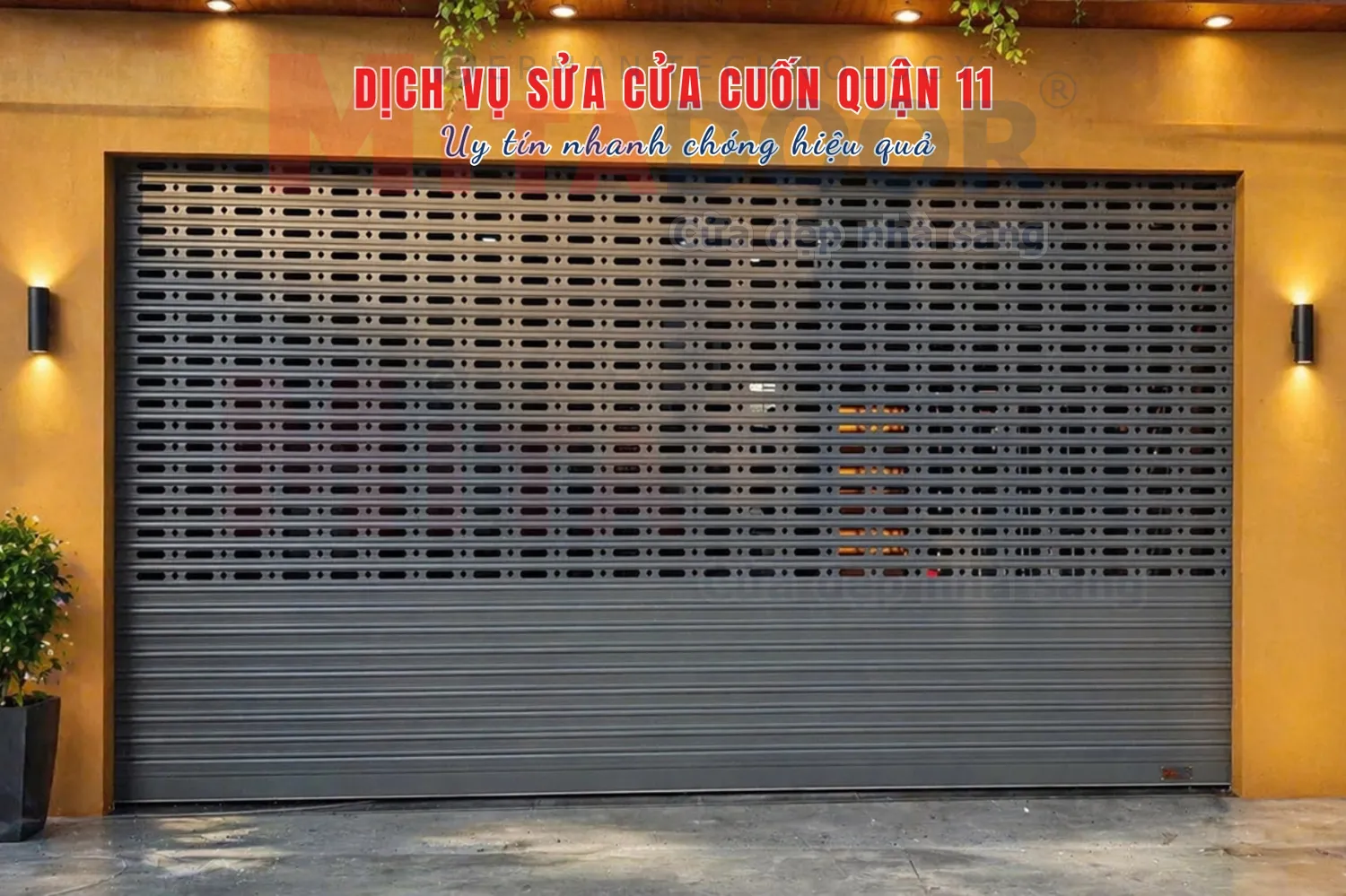 Dịch vụ sửa cửa cuốn quận 11 ch&iacute;nh h&atilde;ng, khắc phục sự cố hiệu quả