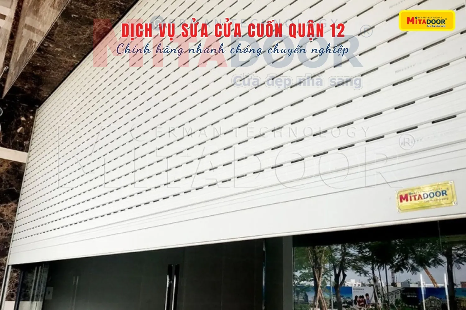 Dịch vụ sửa cửa cuốn quận 12 nhanh ch&oacute;ng chuy&ecirc;n nghiệp