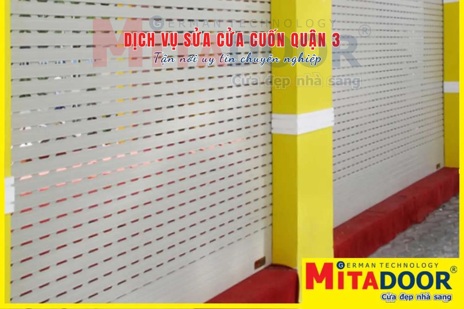 Dịch vụ sửa cửa cuốn quận 3 chuy&ecirc;n nghiệp ch&iacute;nh h&atilde;ng