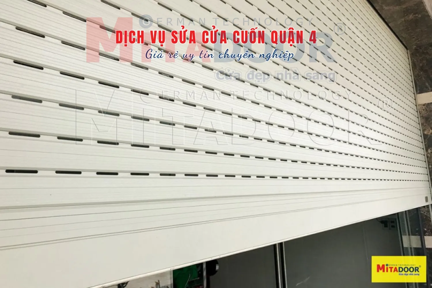 Dịch vụ sửa cửa cuốn quận 4 nhanh ch&oacute;ng chuy&ecirc;n nghiệp