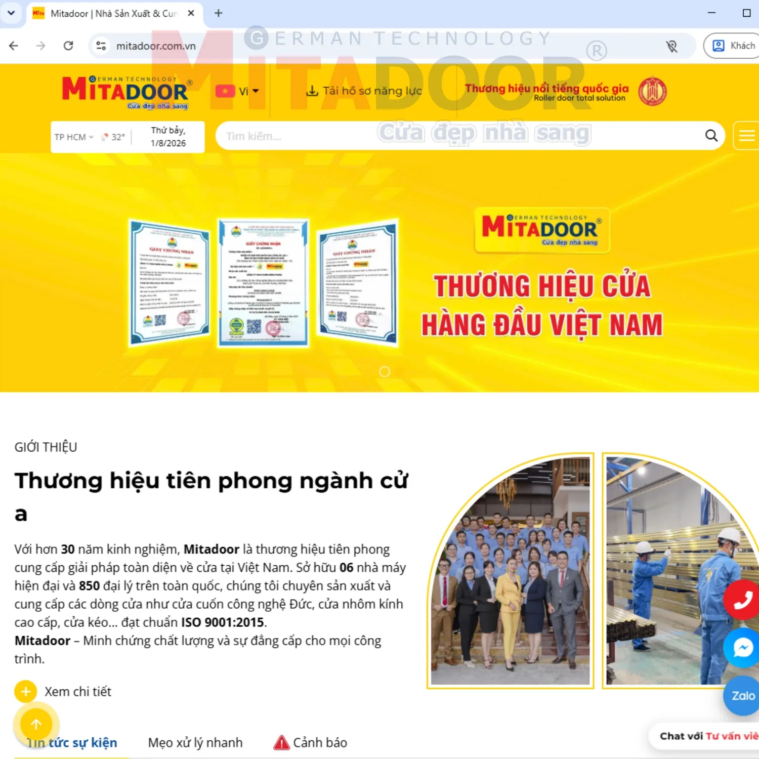 website-mitadoor